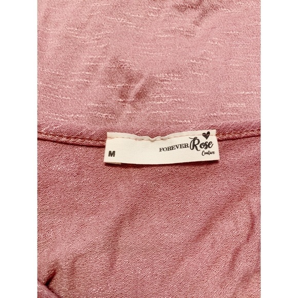 FOREVER ROSE Mauve Pink Top​ - Picture 7 of 7